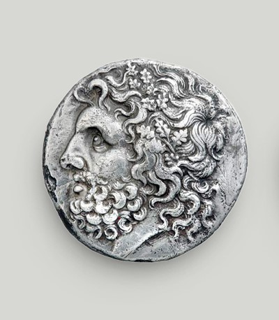 Silver tetradrachm of Pyrrhus, Epirus 