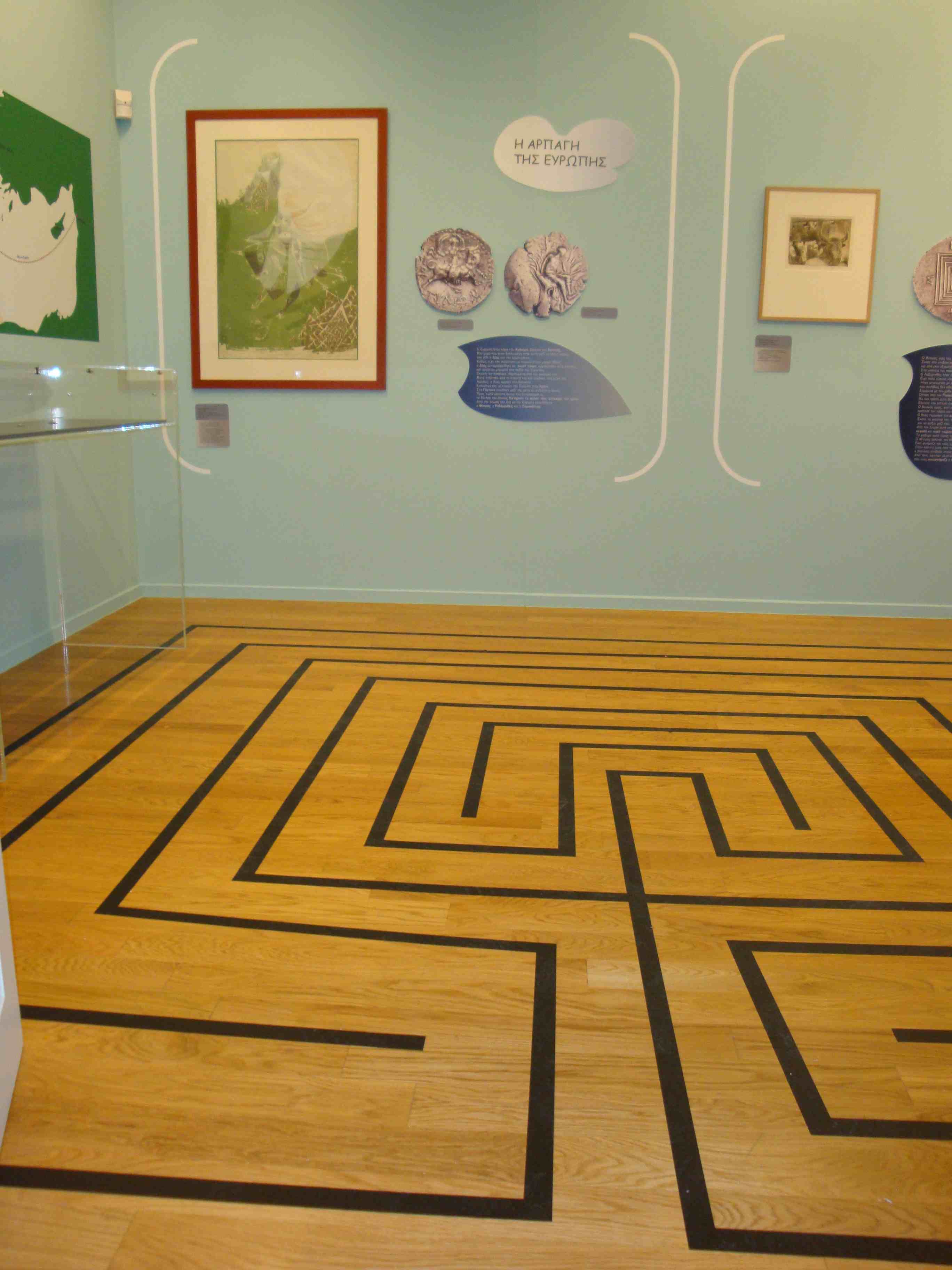 Photograph from the exhibition “MYTH” 