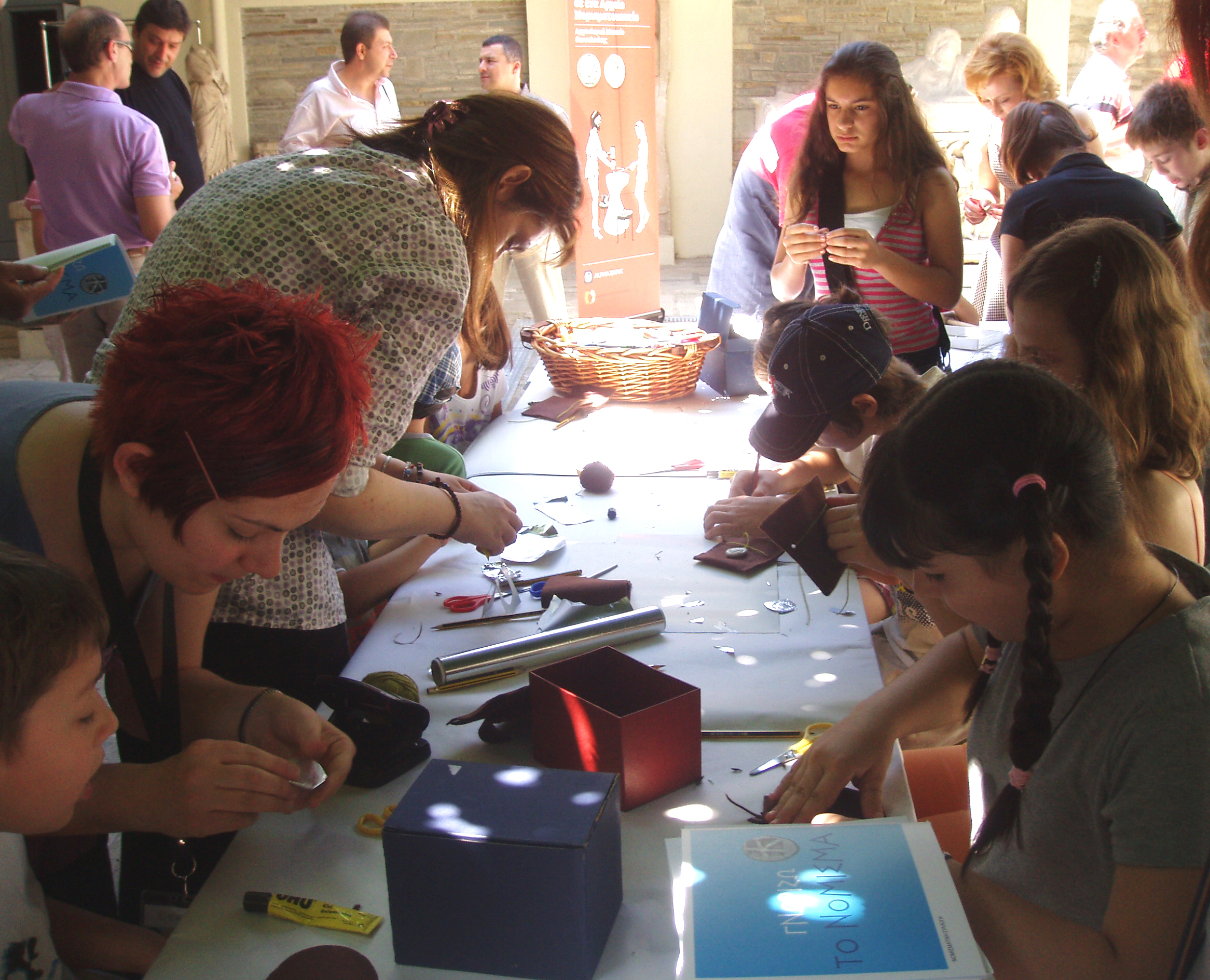 Educational programmes at the exhibition “Coins of Macedonia in the Alpha Bank Collection”  
