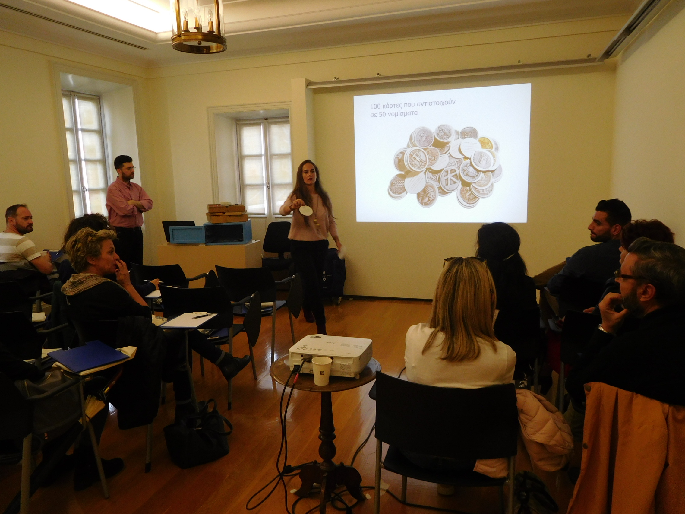 Photo from the educational seminar for teachers on Corfu 