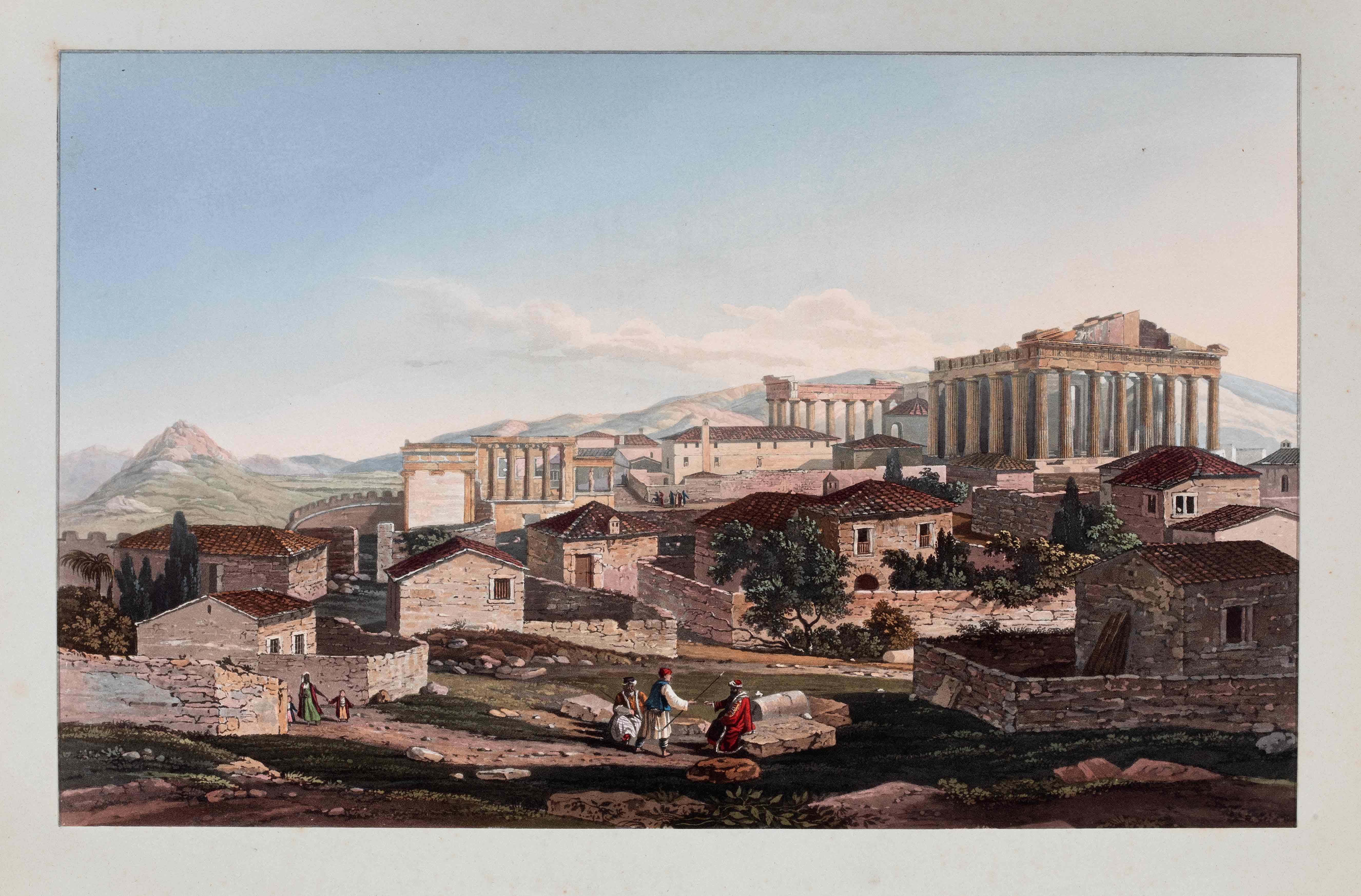 Painting from the book Views in Greece, from Drawings
