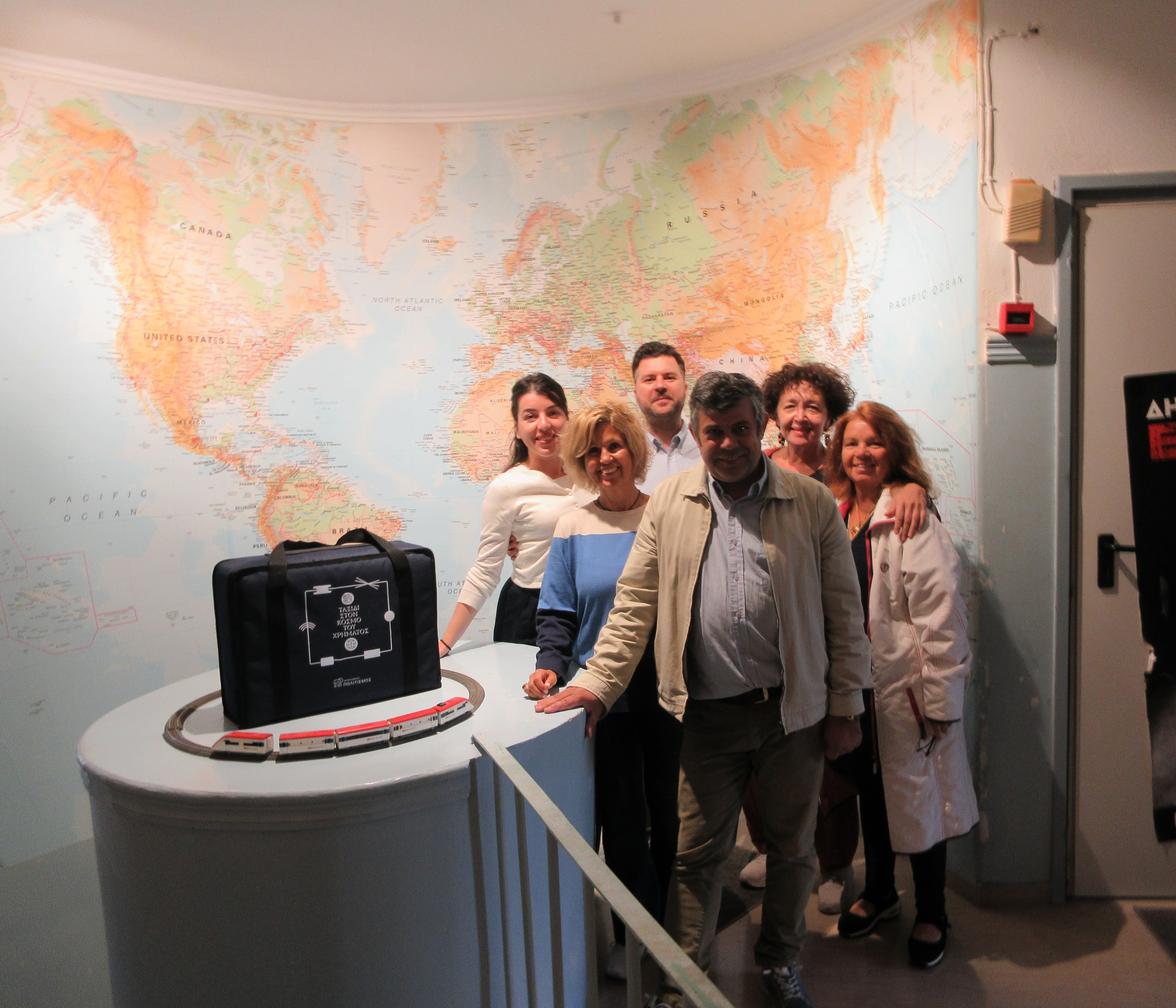 Η μουσειοβαλίτσα της Νομισματικής Συλλογής στο ΣΔΕ των Φυλακών Κέρκυρας