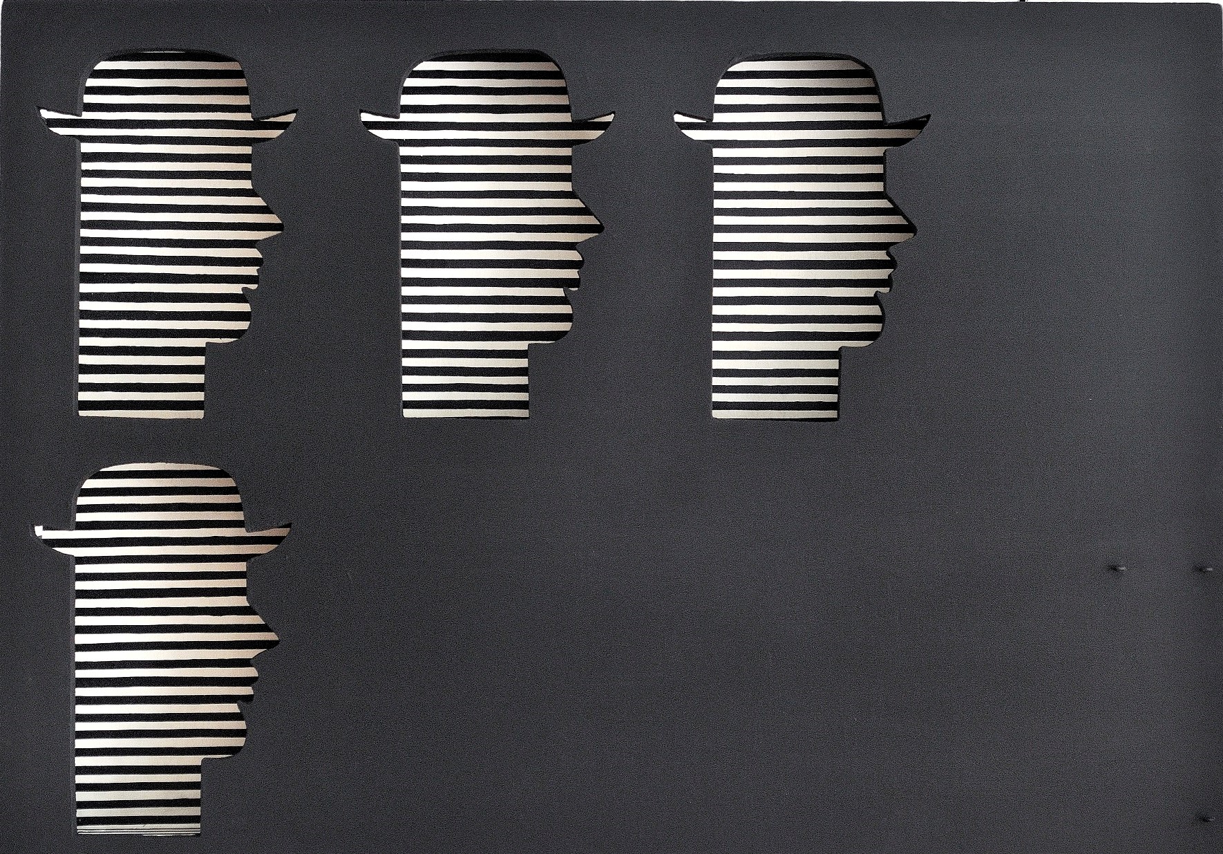 Yannis Gaitis painting from the exhibition at the Municipal Art Gallery of Thessaloniki