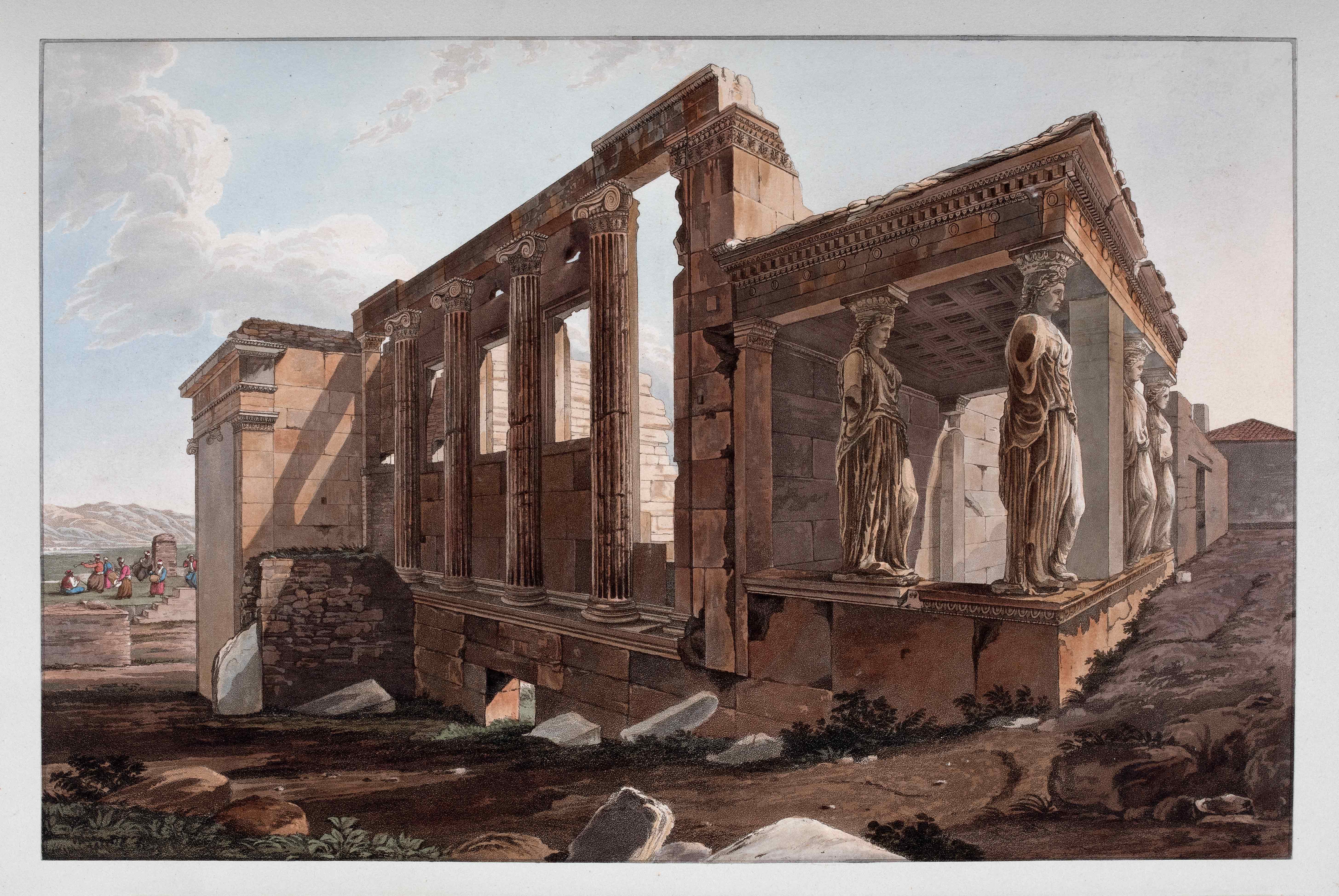 Painting from the book Views in Greece, from Drawings