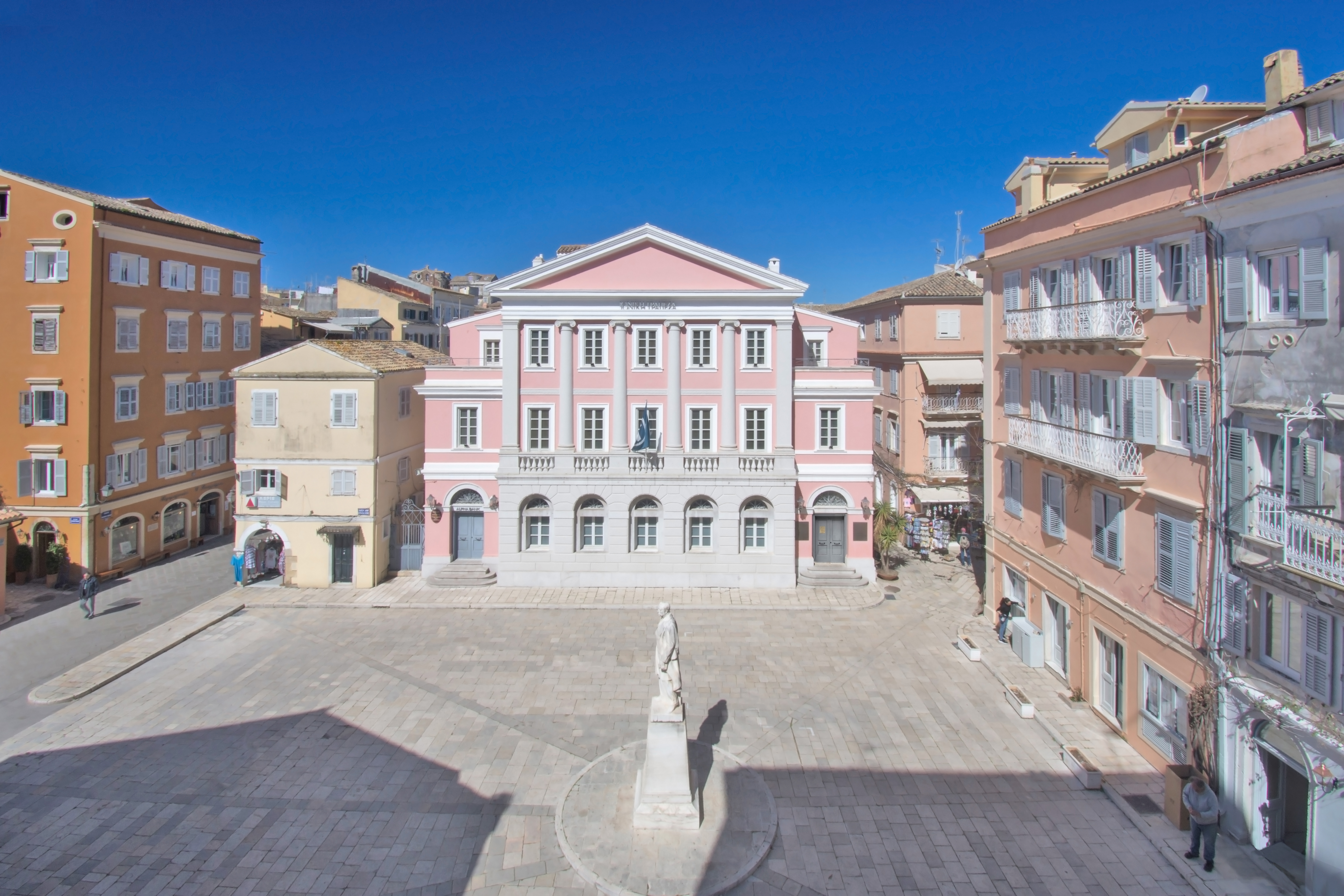 Banknote Museum of Ionian Bank and Agiou Spyridonos Square
