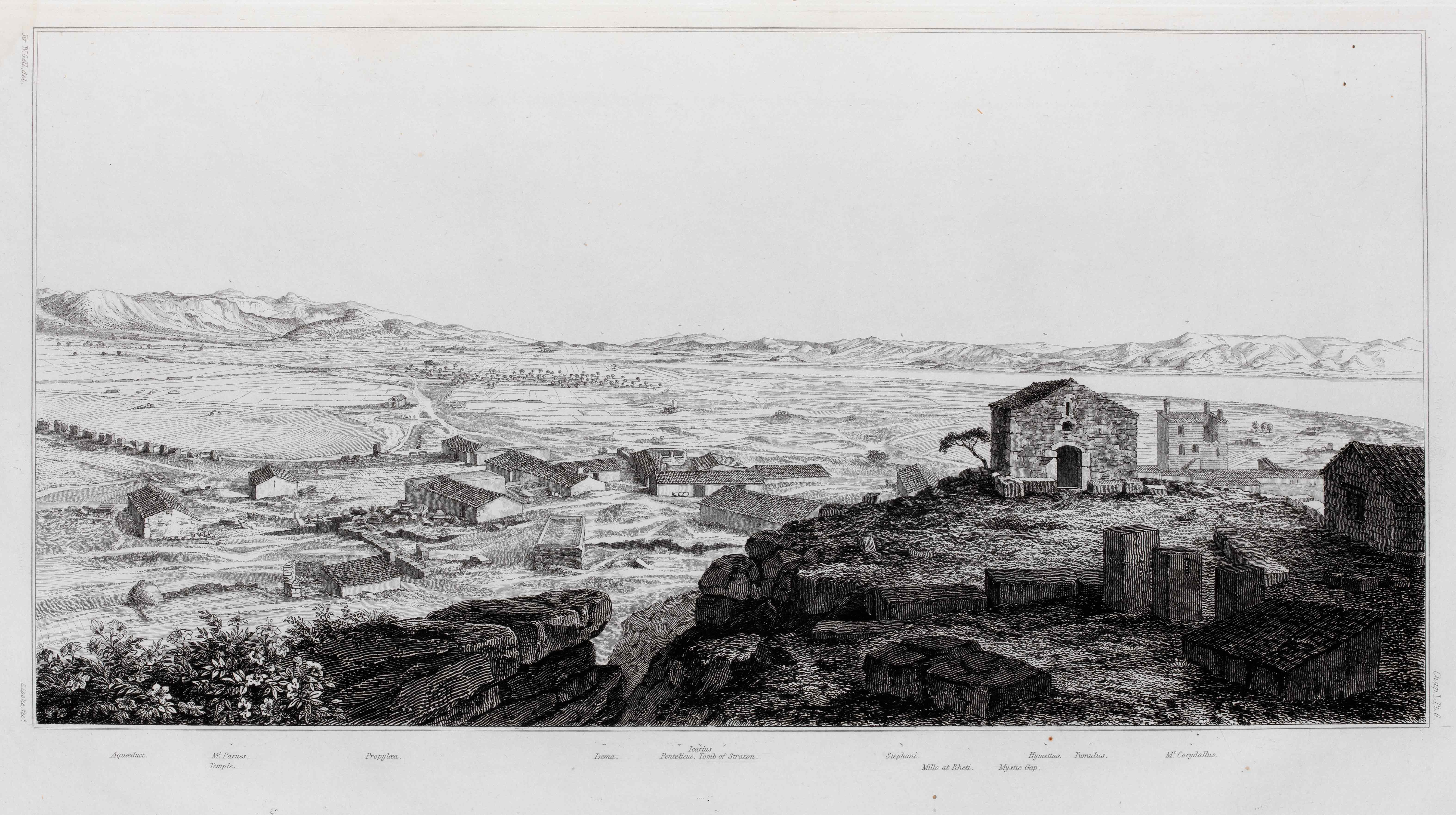 Page of the book The Unedited Antiquities of Attica 