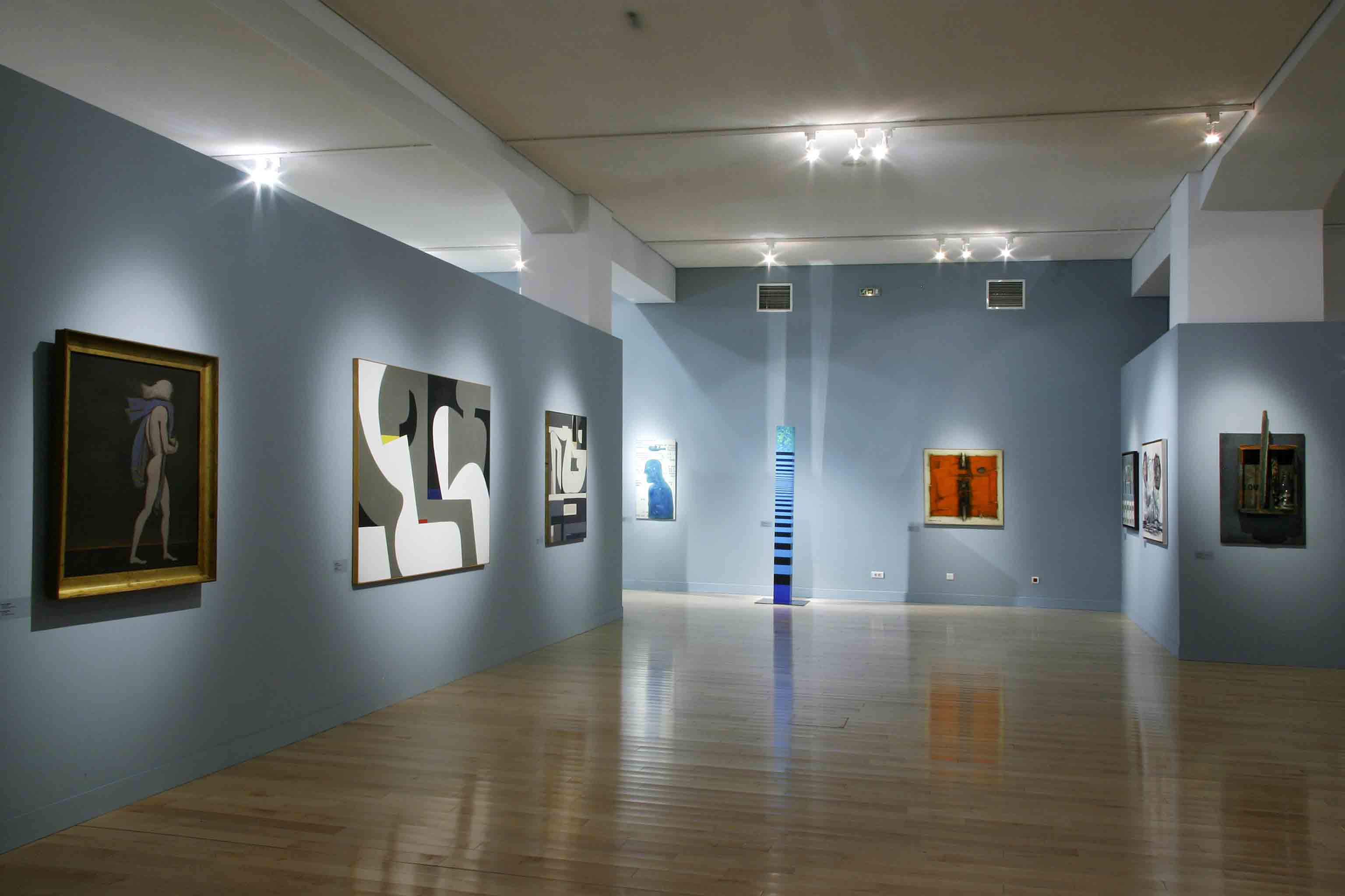 Εκθέματα καλλιτεχνών. Εκθέματα «Η Συλλογή της Alpha Bank. Ζωγραφική-Χαρακτική-Γλυπτική»