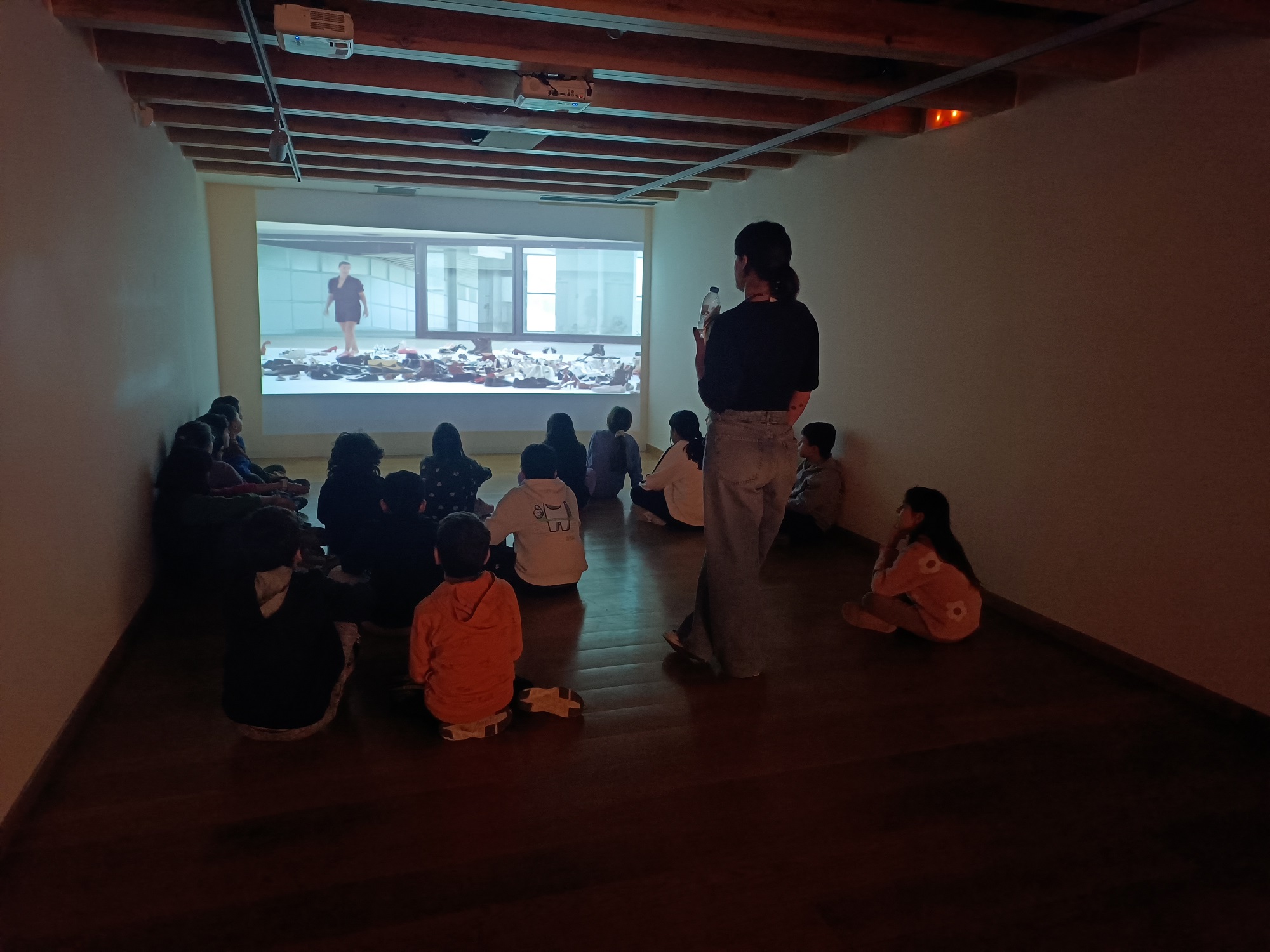 Στιγμιότυπο από την ξενάγηση