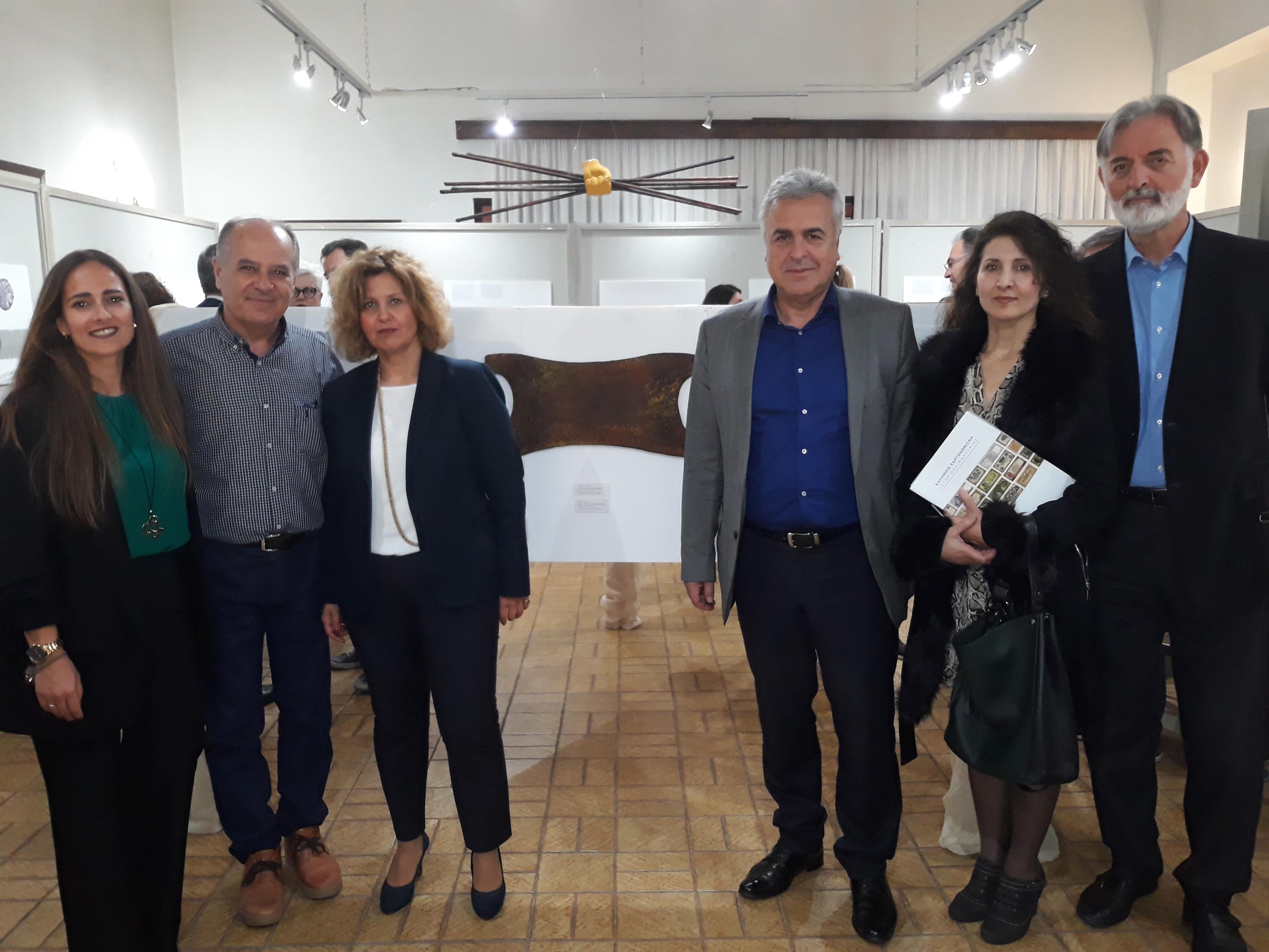 Φωτογραφία από τον χώρο της έκθεσης στη Βέροια.  Φωτογραφία από τη «Φωτογρ. έκθεση για την ιστορία του νομίσματος στη Βέροια»