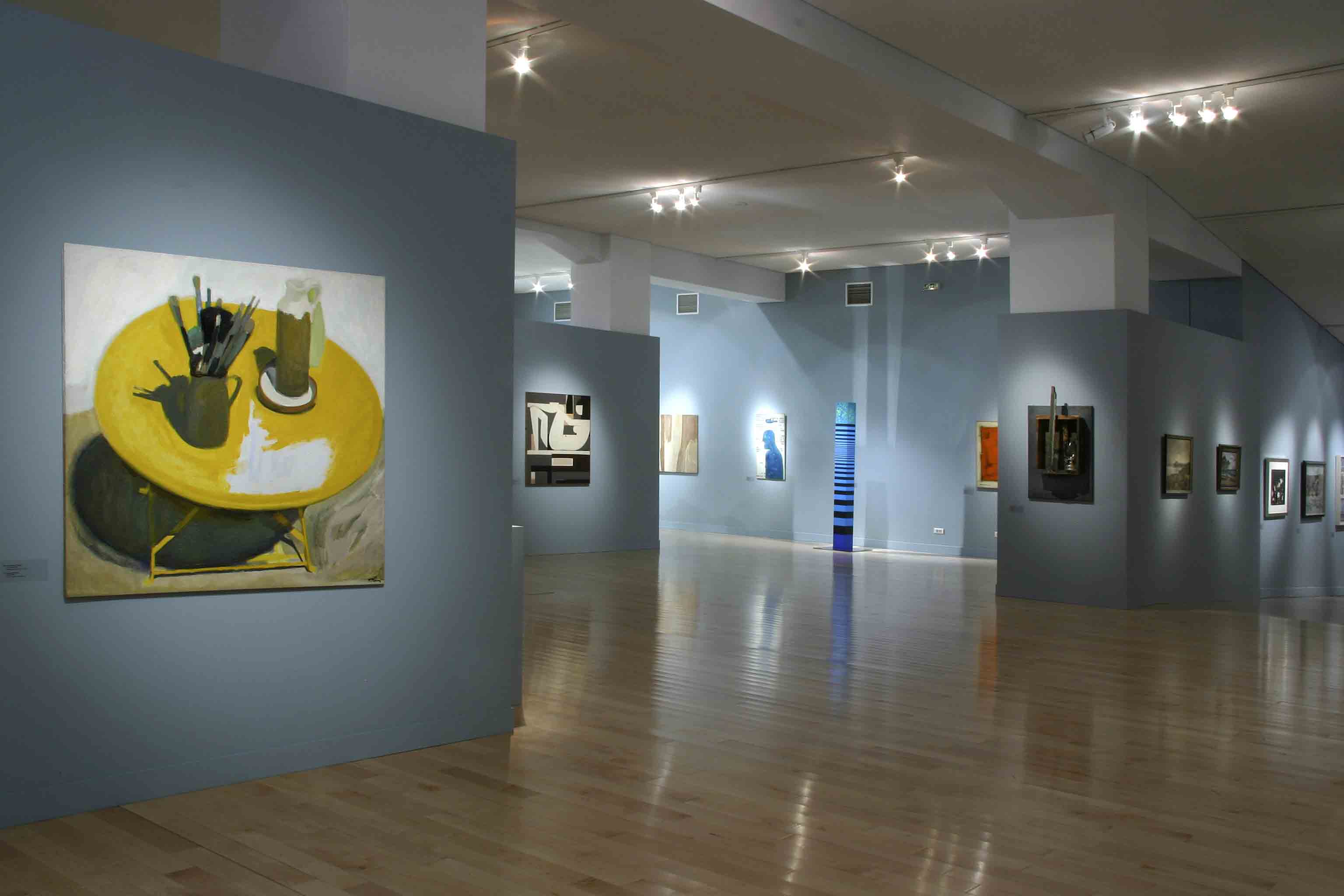 Εκθέματα καλλιτεχνών. Εκθέματα «Η Συλλογή της Alpha Bank. Ζωγραφική-Χαρακτική-Γλυπτική»