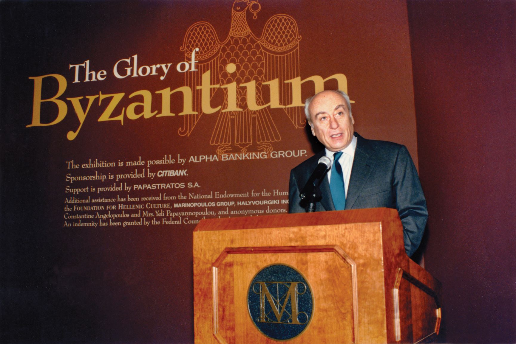 Opening of the “The Glory of Byzantium” exhibition