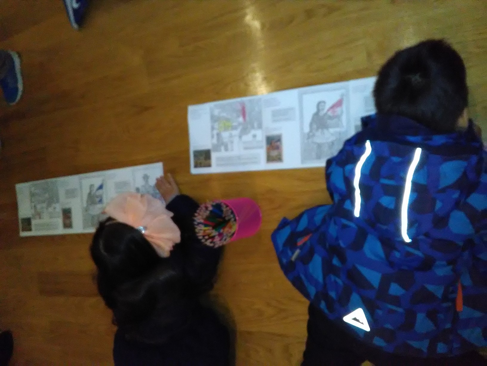 Photograph from the exhibition “Theophilos the painter”