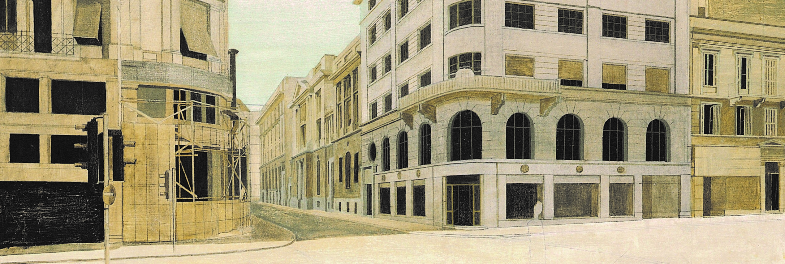 Detail of the painting