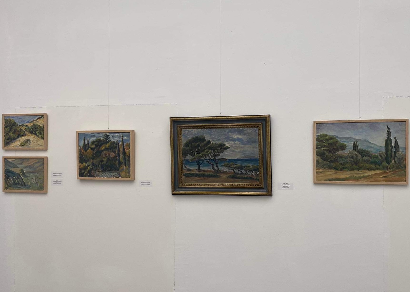 The exhibition venue